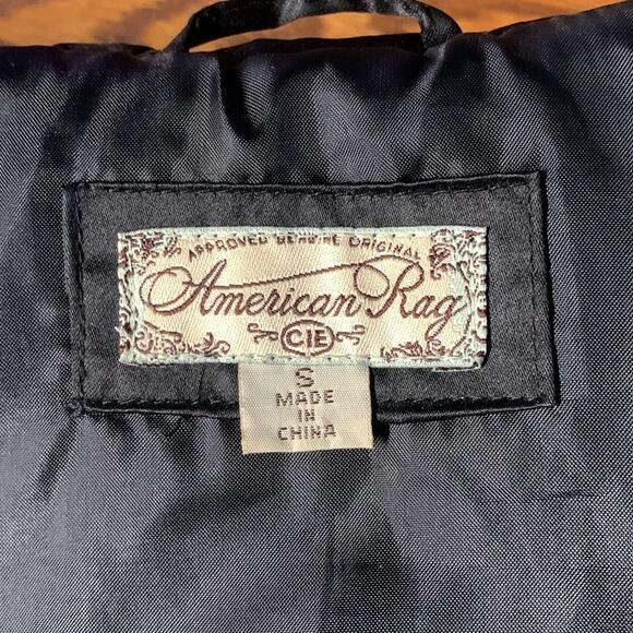 American Rag Hooded Puffer Jacket Vest - Picture 5 of 6